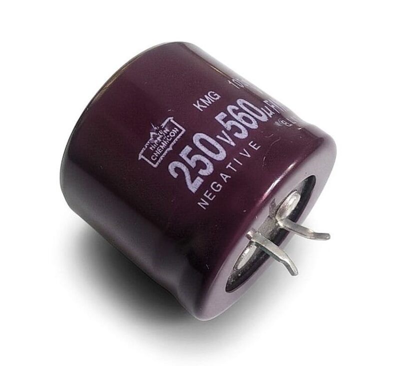 EB561U/250 - CAPACITOR ELECTROLÍTICO BLINDADO 560UF x 250V