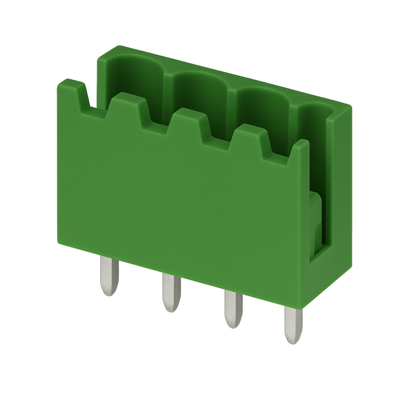 XY2500VC-4P - BORNERA ENCHUFABLE 5.08mm MACHO RECTO PCB 4 PINES
