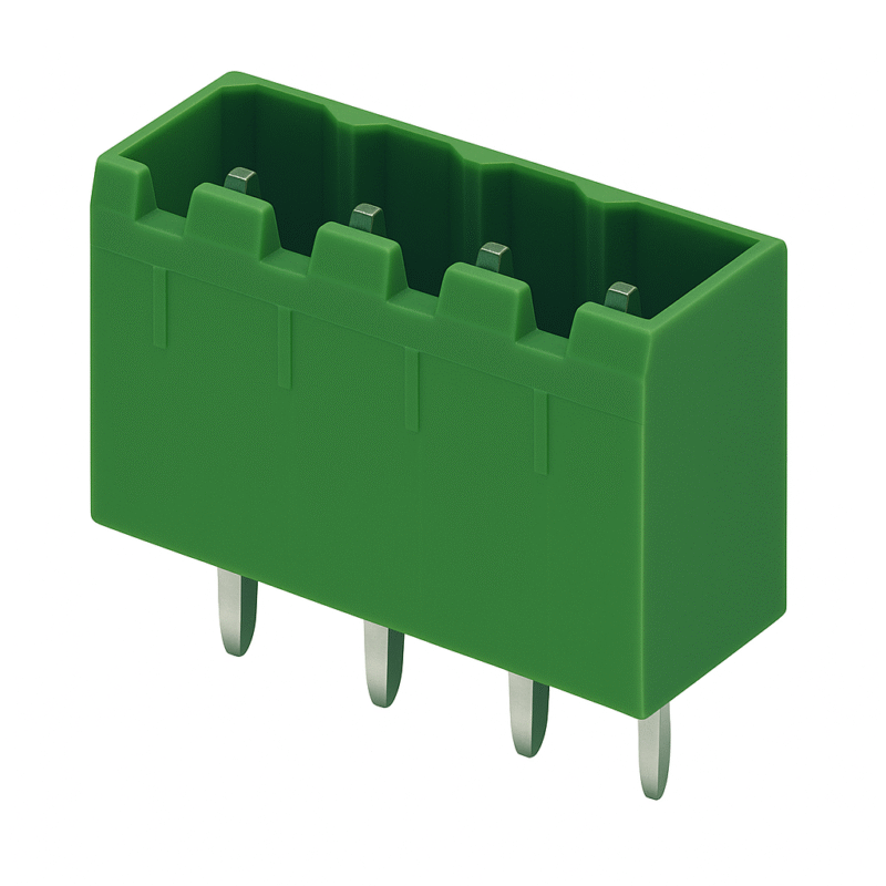 XY2500VD-4P - BORNERA ENCHUFABLE 5.08mm MACHO RECTO PCB 4 PINES