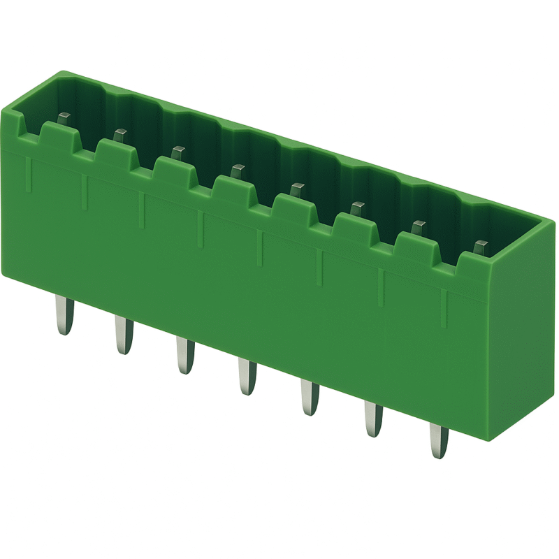XY2500VD-8P - BORNERA ENCHUFABLE 5.08mm MACHO RECTO PCB 8 PINES