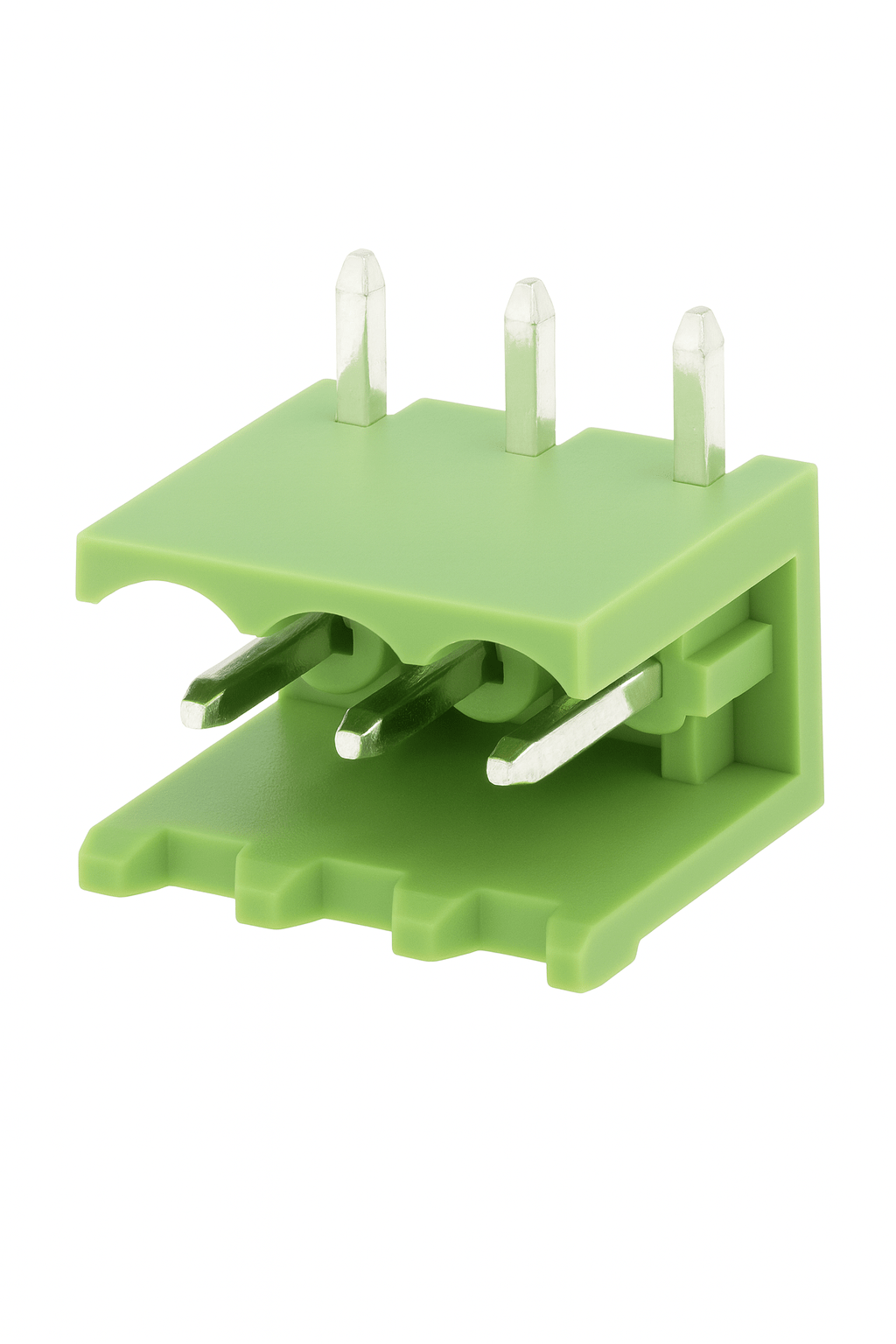 XY2500RC-3P - BORNERA ENCHUFABLE 5.08mm MACHO 90° PCB 3 PINES