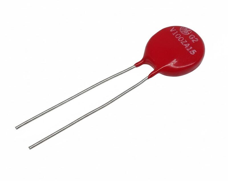 V100ZA15 - VARISTOR 100V Ø14mm ALTA ENERGÍA