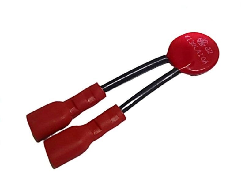 V130LA10A - VARISTOR 130V Ø14mm ALTA ENERGÍA CON TERMINAL PALA