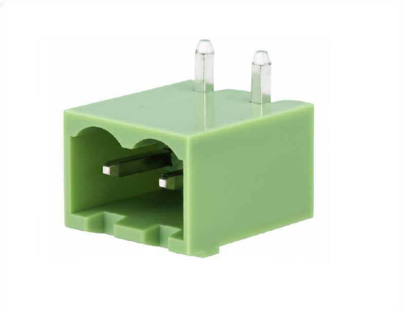 XY2500RD-2P - BORNERA ENCHUFABLE 5.08mm MACHO 90° PCB 2 PINES