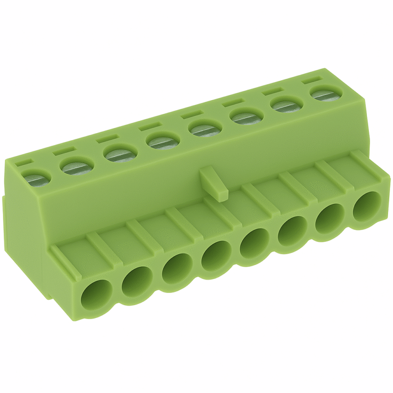 XY2500FB-8P - BORNERA ENCHUFABLE 5.08mm HEMBRA CABLE 8 PINES