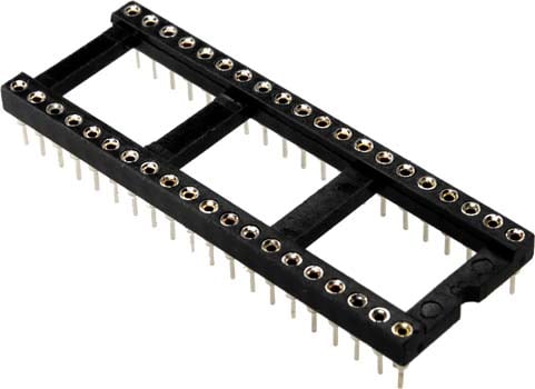 ZDW40 PINS - ZÓCALO WIRE WRAP DIL 2X20 0,6"