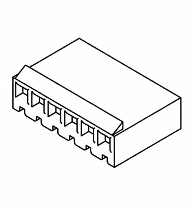 PHU10 - CONECTOR TIPO MOLEX HEMBRA A CABLE 10 CONTACTOS PASO 3,96mm (0,156")