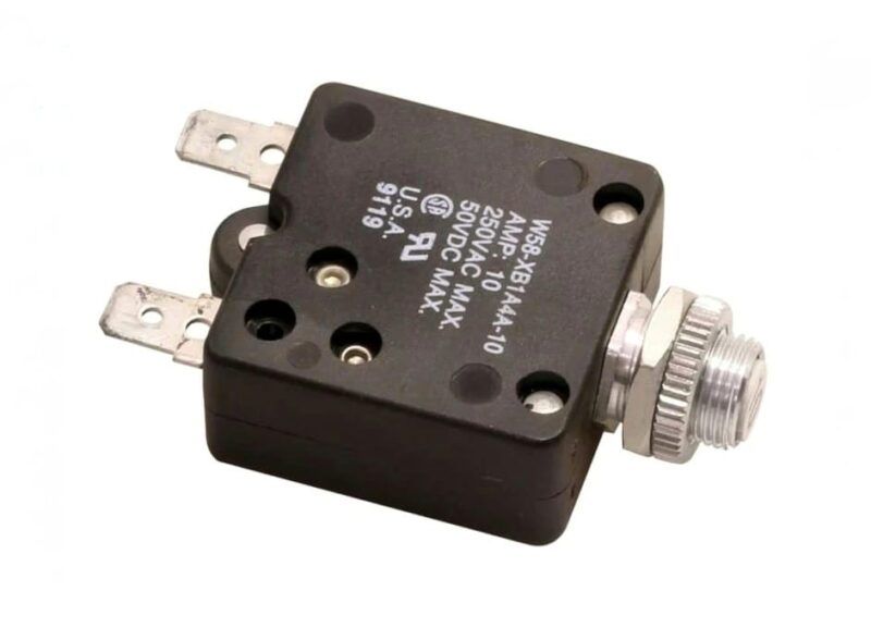 W58-XB1A4A-10 CIRCUIT BREAKER 10A 250 VAC MARCA TYCO