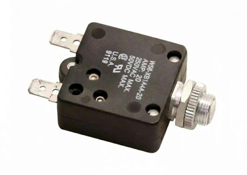 W58-XB1A4A-20 CIRCUIT BREAKER 20A 250 VAC MARCA TYCO