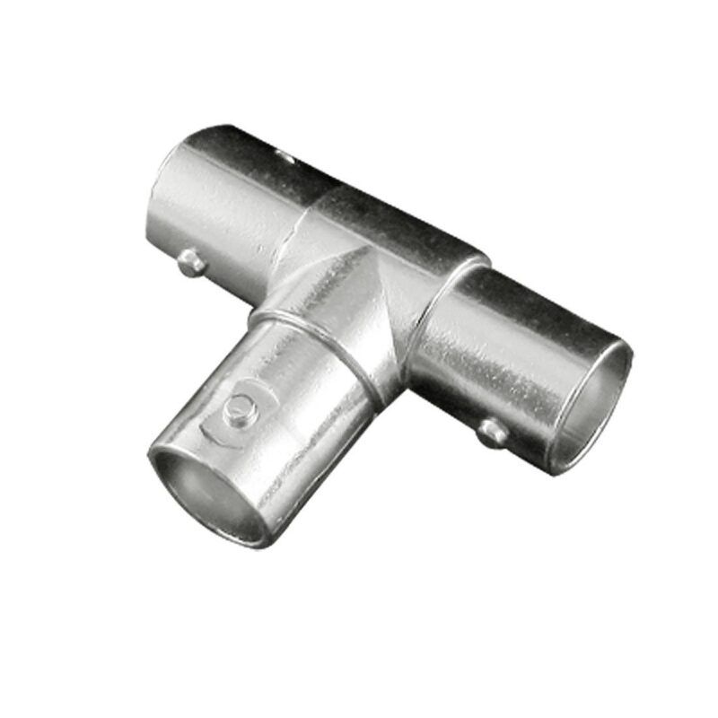 CONECTOR ADAPTADOR "T" 1 BNC HEMBRA A 2 BNC HEMBRA