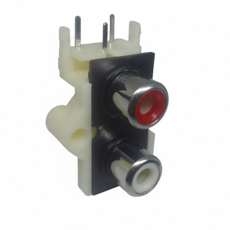 JCH2 - JACK RCA CIRCUITO IMPRESO DOBLE