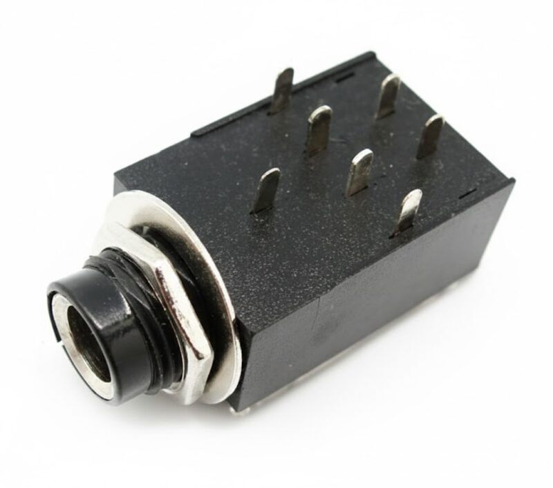 SJ602A - JACK AUDIO STEREO CON CORTE 6.3mm