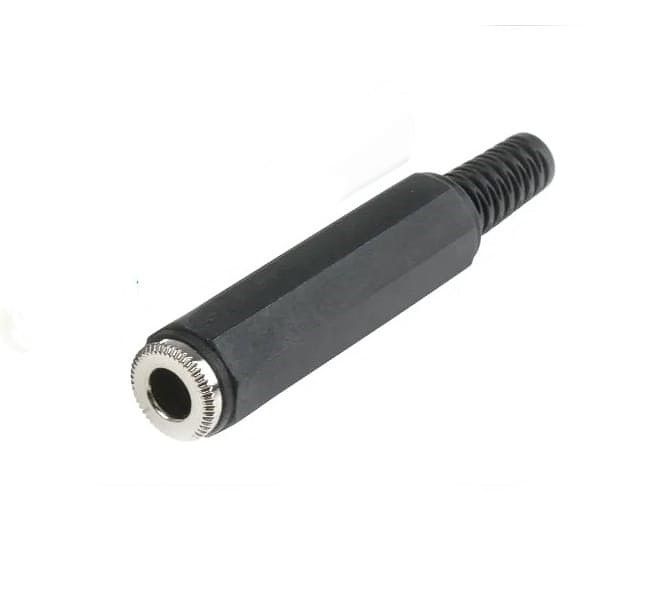 SJ202 - JACK AUDIO MONO SIN CORTE A CABLE 6.3mm