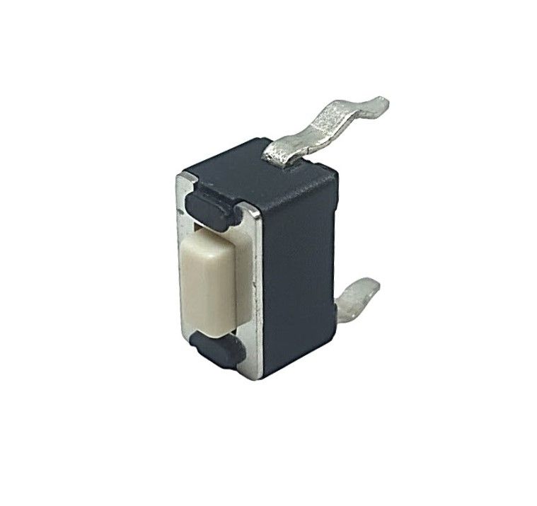 TS061R - TACT SWITCH HORIZONTAL  6x3,6mm h=4,3mm 2 TERMINALES