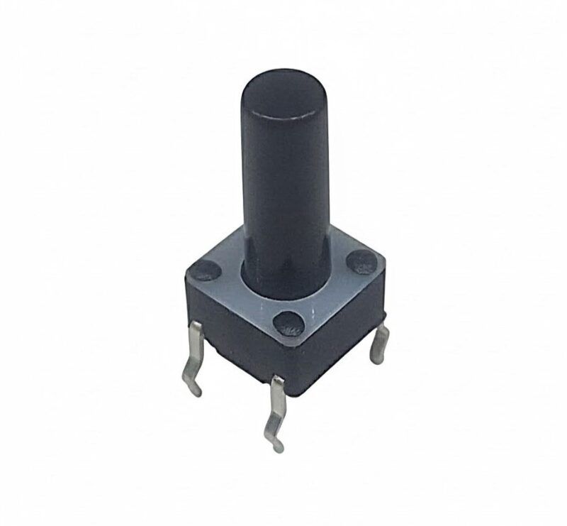 TS065 - TACT SWITCH HORIZONTAL  6x6mm h=13,0mm 4 TERMINALES