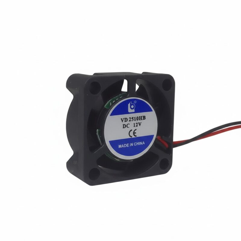 VD2510HB - VENTILADOR BUJE 12VDC 25x25x10mm