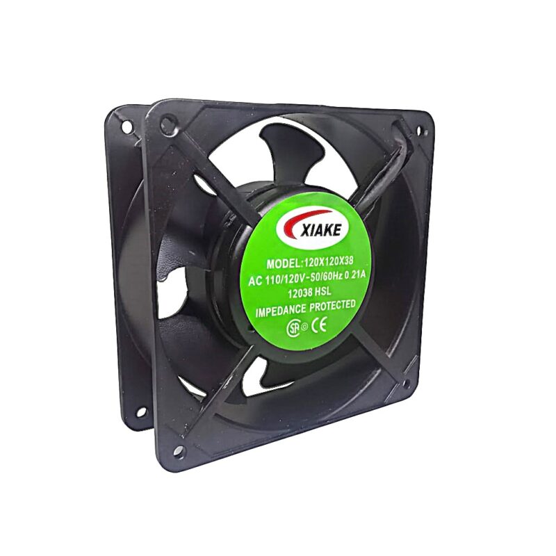 12038HSL - VENTILADOR RULEMAN 110VCA 120x120x38mm