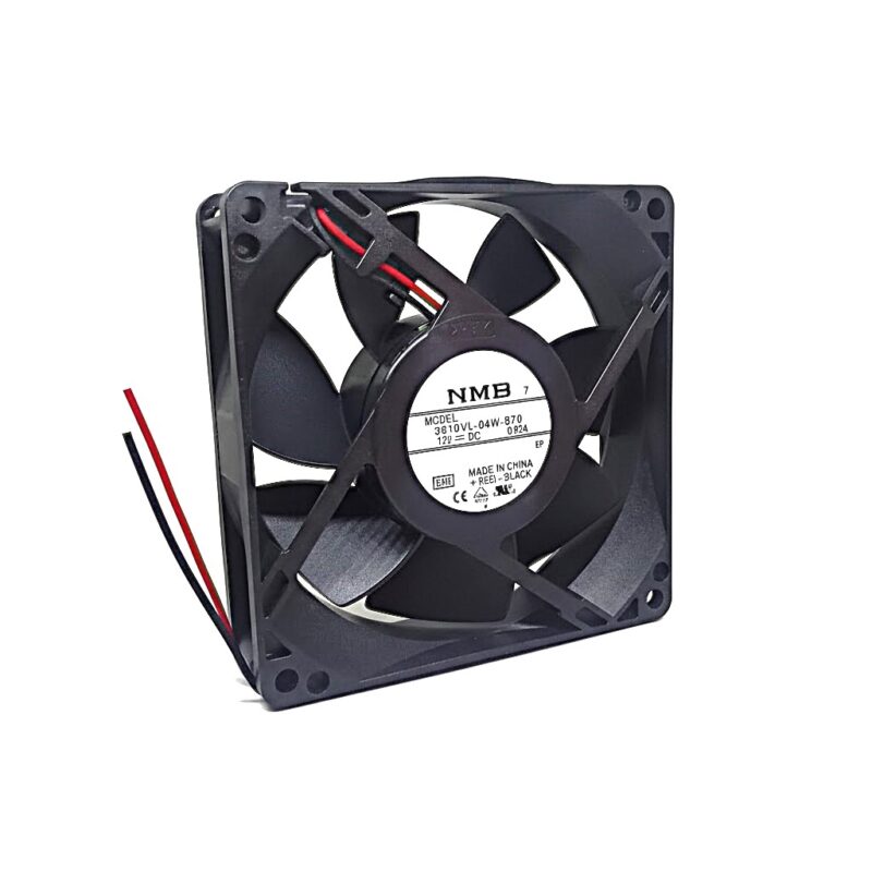 3610VL/04W/B70/B00 - VENTILADOR RULEMAN 12VDC 92x92x25mm