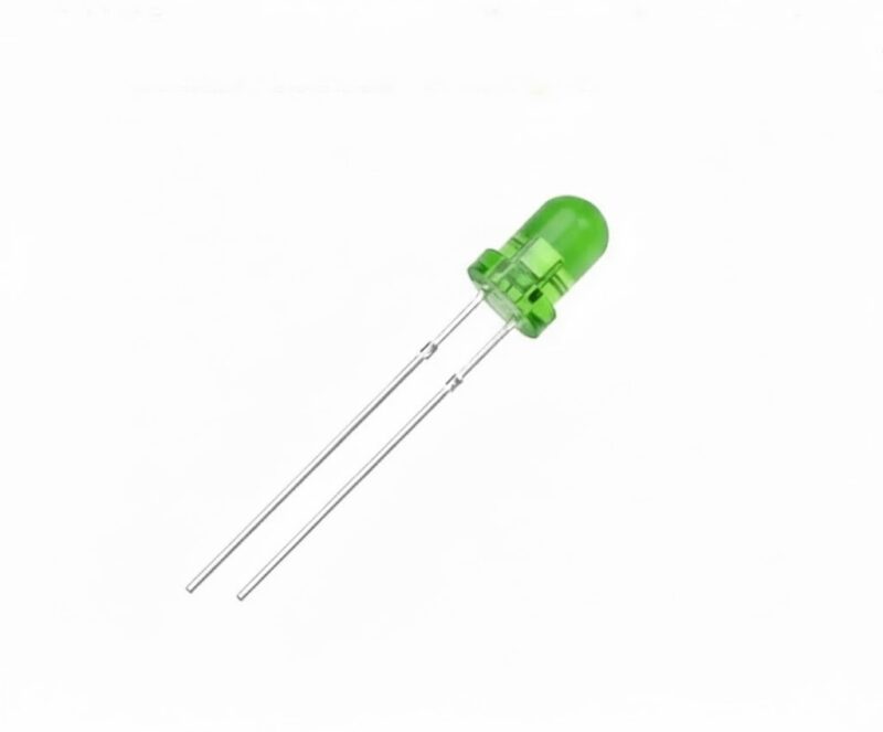L3D-S-G-0.1 - LED VERDE REDONDO 3MM