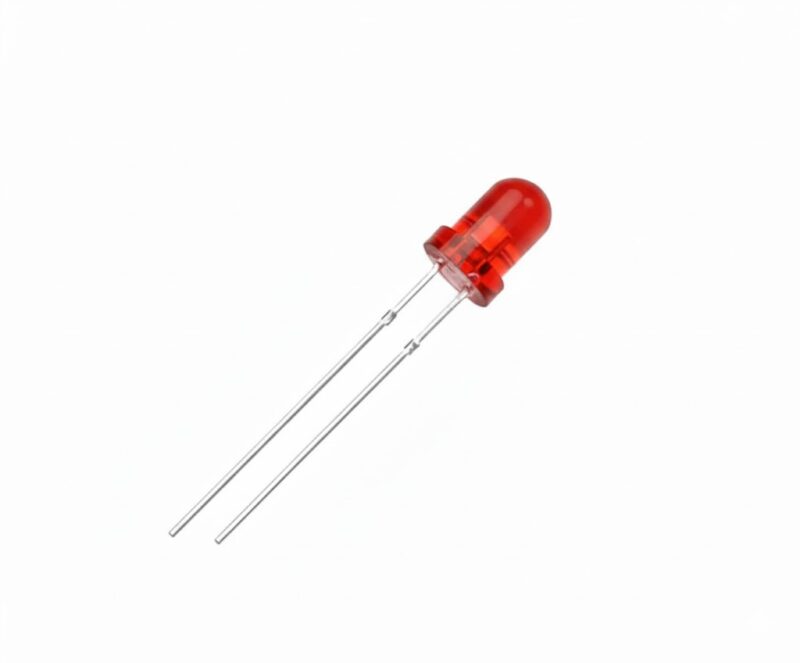 L3D-S-R-0.1 - LED ROJO REDONDO 3MM