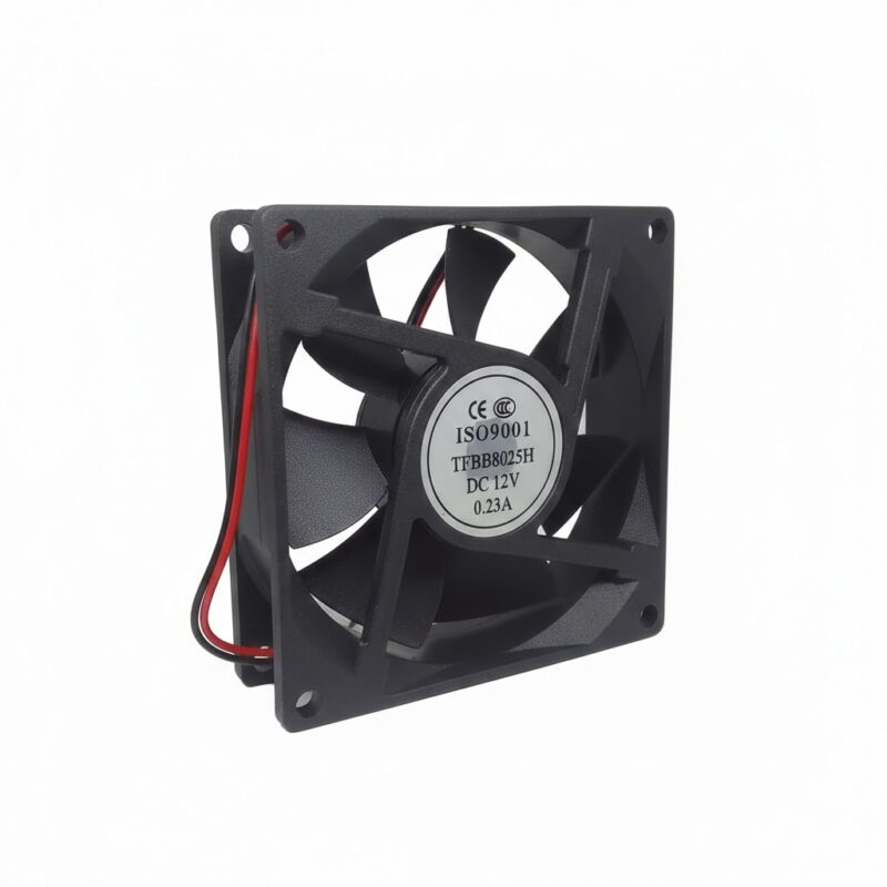 TFBB8025H12 - VENTILADOR BUJE 12VDC 80x80x25mm