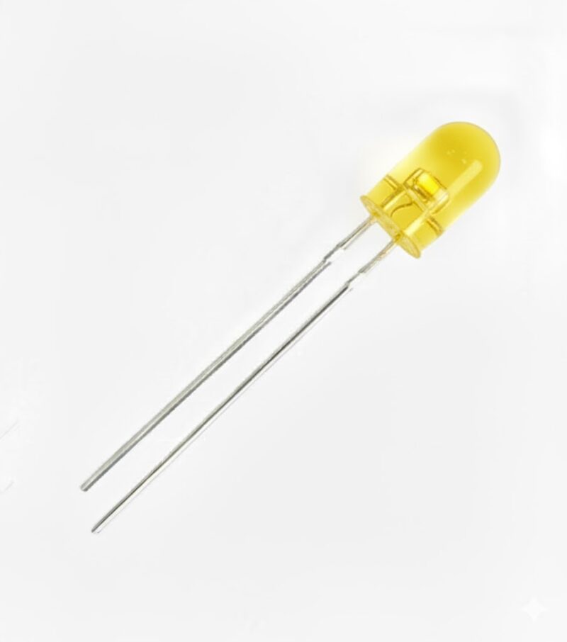 L5D-F-Y-0,5 - LED AMARILLO REDONDO 5MM