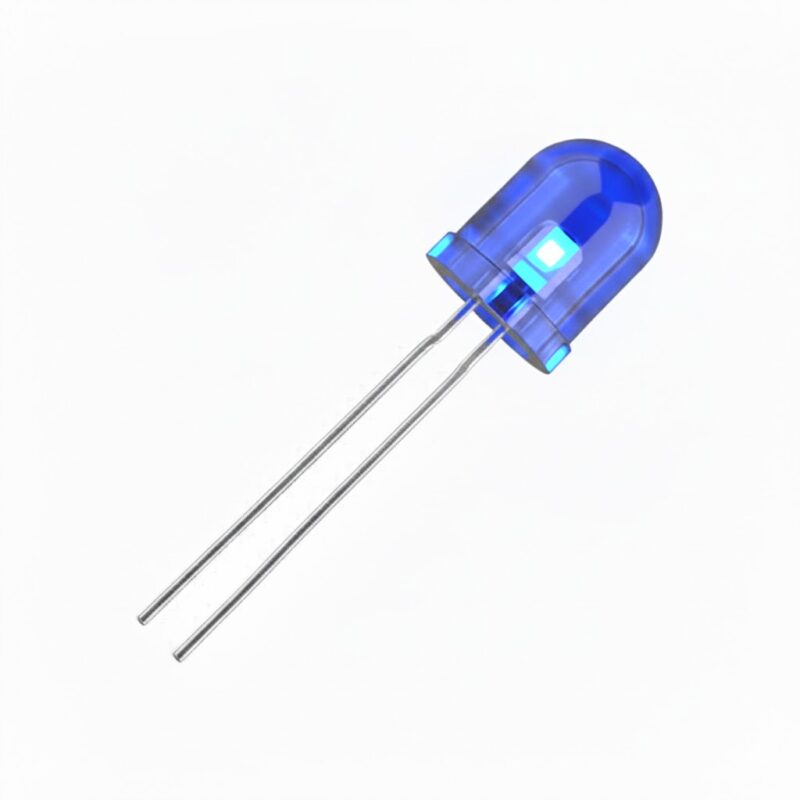 L10D-S-B-0.5 - LED AZUL REDONDO 10MM