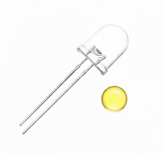 L10WC-S-Y-4 - LED AMARILLO REDONDO 10MM