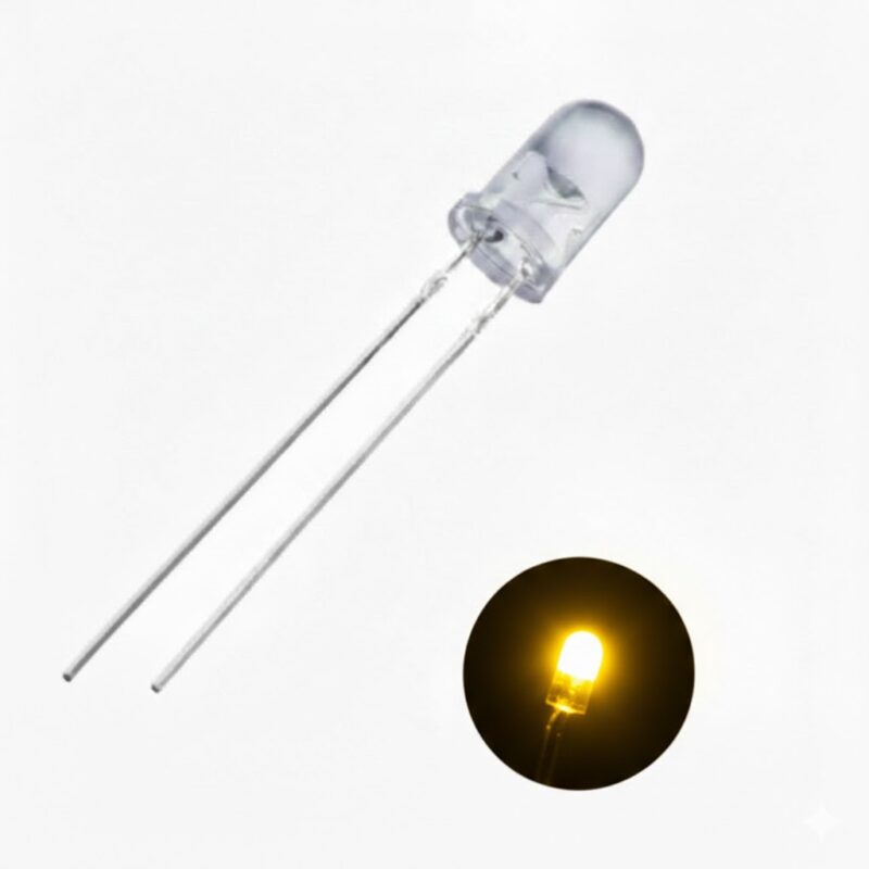 L5WC-S-WW-17 - LED BLANCO CALIDO REDONDO 5MM
