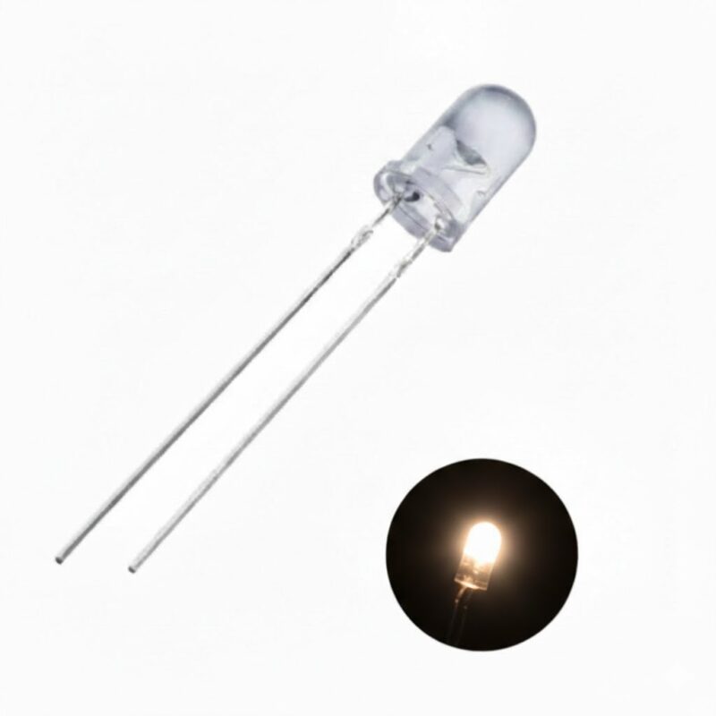 L5WC-S-CW-17 - LED BLANCO FRIO REDONDO 5MM