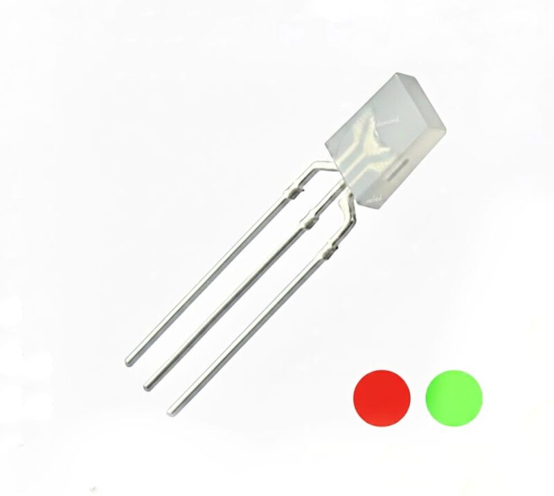L2X5M-RG-0.1 /CC - LED BICOLOR ROJO/VERDE RECTANGULAR