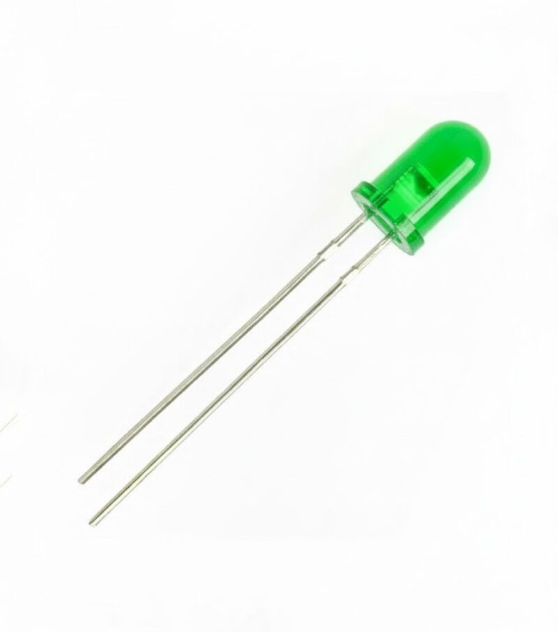 L5D-S-G-0.15 - LED VERDE REDONDO 5MM