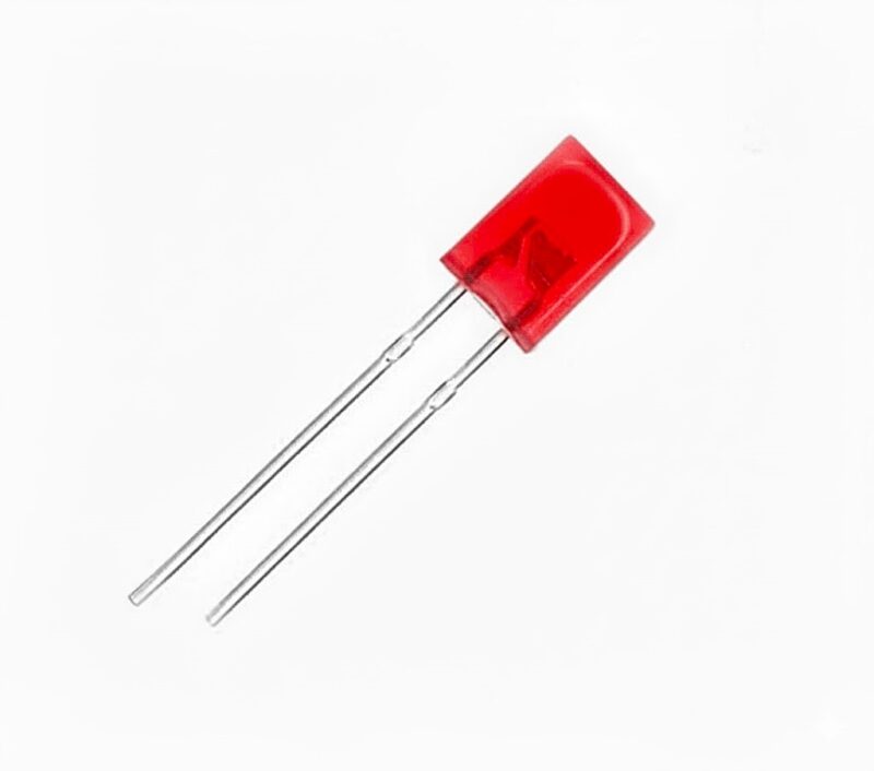 L2X5D-R-0.025 - ROJO RECTANGULAR