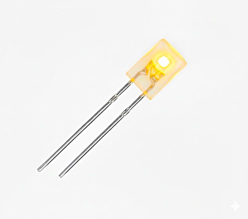 L2X5WC-Y-0.13 - LED AMARILLO RECTANGULAR