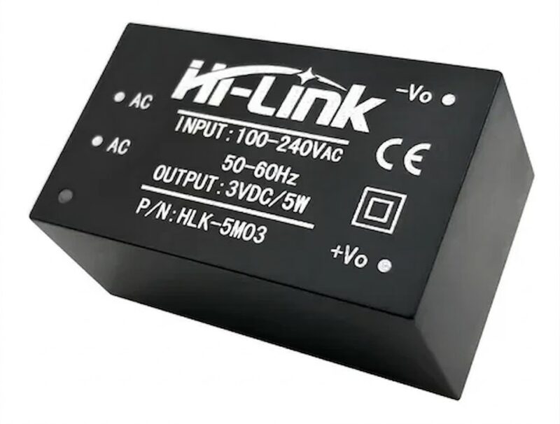HLK5M03B - FUENTE SWITCHING PARA PCB 5W 3,3V 1,5A